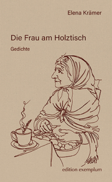 Die Frau am Holztisch